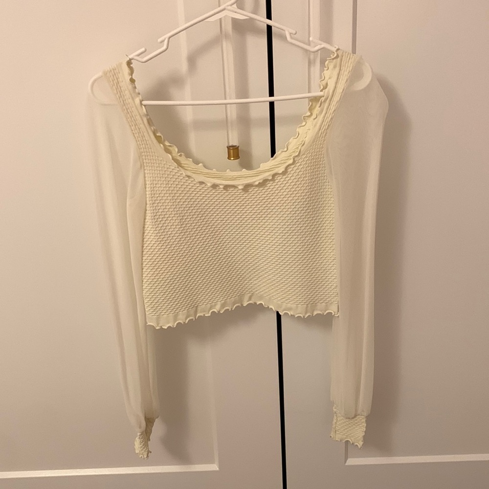NWOT Intimately Free People Sheer Top